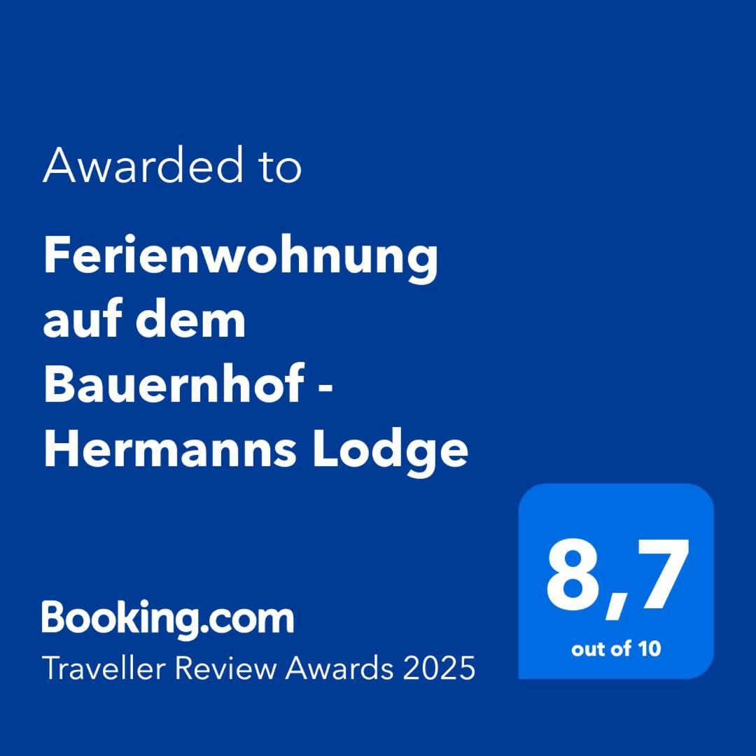 Ferienwohnung Auf Dem Bauernhof - Hermanns Lodge Strassenhaus Zewnętrze zdjęcie